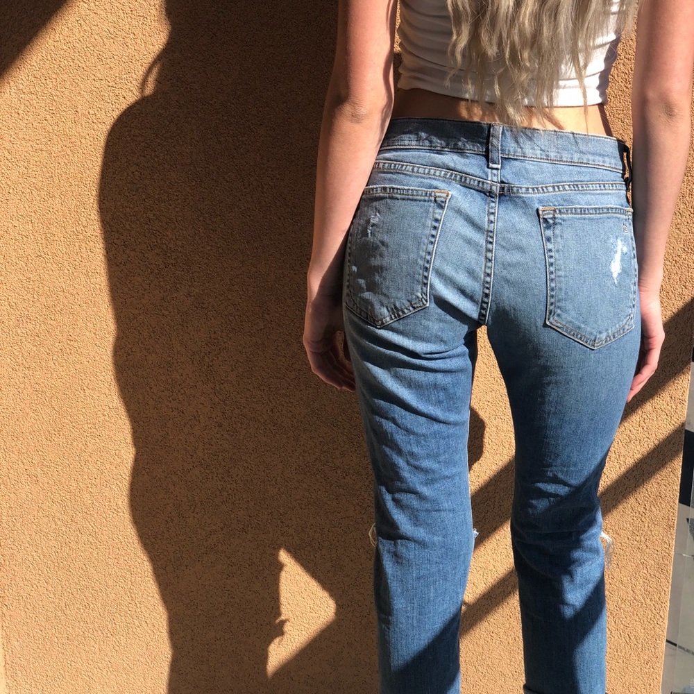 Distressed Rag & Bone Jeans - Picture 5 of 7